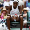 Coco Gauff upskirt panties