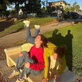 Peyton Elizabeth Lee having fun