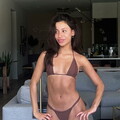 Izabella Alvarez in sexy bikini looking hot