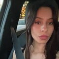 Izabella Alvarez in the car