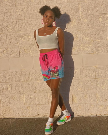 Coco Gauff long legs
