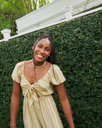 Coco Gauff sexy dress