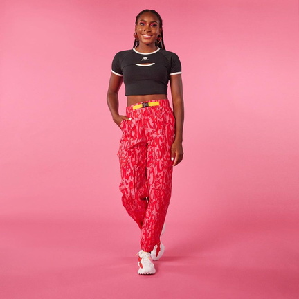 Coco Gauff long sexy legs