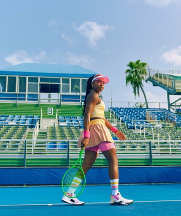 Coco Gauff goes hot