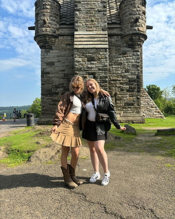 Teagan Croft with gf