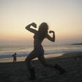 Teagan Croft sunset sexy photo