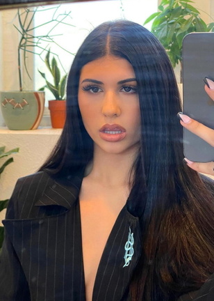 Sunny Malouf cleavage suit