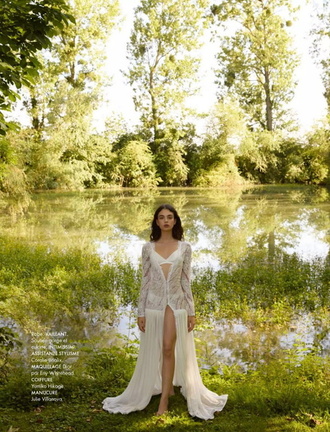 Deva Cassel goes hot for elle